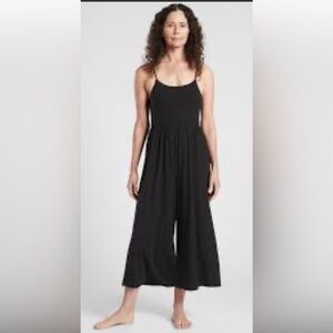 Athleta XS Nighttime Bliss Sleep Romper (Black)